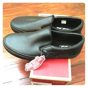 Vans Perf Leather Slip-On